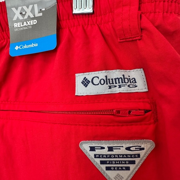 Columbia PFG Backcast III Water Shorts Red - Picture 8 of 14